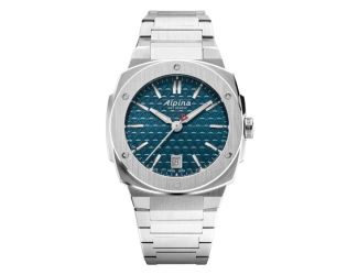 Ladies' Alpiner Extreme Quartz Silver-Tone Stainless Steel Watch Dark Blue Dial