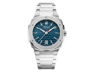 Ladies' Alpiner Extreme Quartz Silver-Tone Stainless Steel Watch Dark Blue Dial