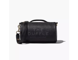 Marc Jacobs Leather Duffle Bag (Black)