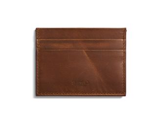 Five Pocket Card Case - Medium Brown