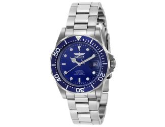 Men's Pro Diver Automatic 3 Hand Blue Dial Watch