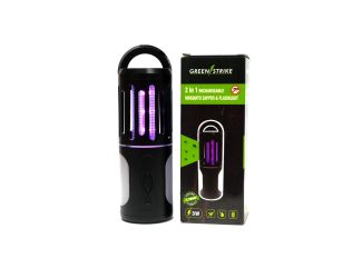 2 IN 1 Rechargable mosquito Zapper and Flash light