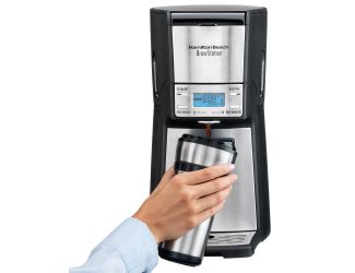 BrewStation 12 Cup Programmable Coffeemaker Black/Stainless