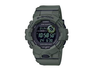 Mens Power Trainer Bluetooth Digital Watch Dark Green