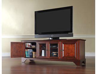 LaFayette 60" Low Profile TV Stand Mahogany