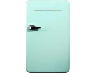 3.2 cu. ft. Retro Mini Refrigerator in Mint Green without Freezer