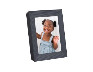 Aura Harper 9" Digital Photo Frame - Railing (Grey)
