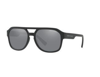 Men's Pilot Sunglasses - Matte Black/Light Grey