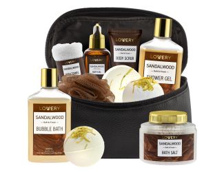 Sandalwood Bath Gift Set Size 11 Pieces