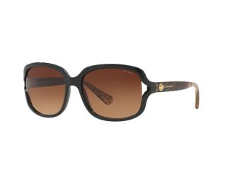 Women's Sunglasses - Black/Brown