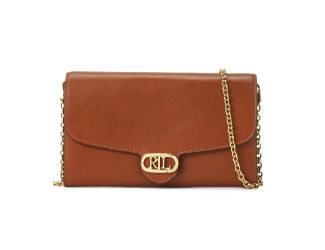 Adair Smooth Leather Crossbody Tan
