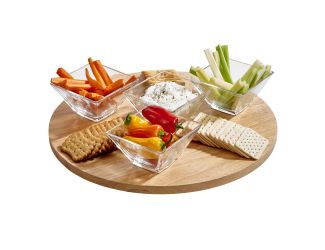 Lazy Susan 15" Dia Rubberwood