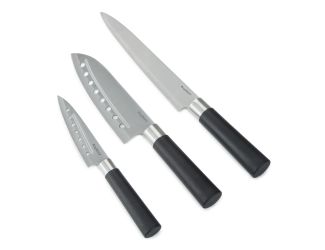 DiNA Codon Stainless Steel 3pc Knife Set with Polypropylene Handles