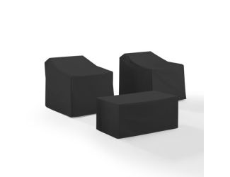 3Pc Outdoor Furniture Cover Set