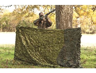 Hunting Series Camouflage Netting - 6' x 8' - Woodland