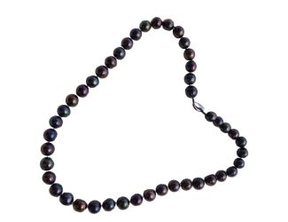 Black Freshwater Pearl Necklace