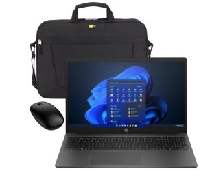 15.6" Windows 11 Pro Notebook with carrying case & Bluetooth mouse