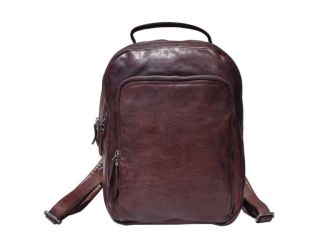 Zurich Leather Backpack Brown