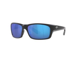 Jose Pro - Matte Black/Blue Mirror Polarized