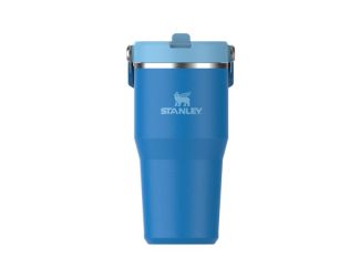 The IceFlow Flip Straw Tumbler 20oz - Azure