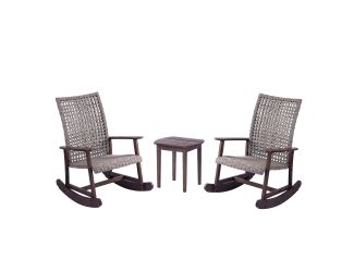 Vineyard Collection - Chat Set (2 Rocker Armchairs & 1 End Table)