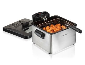 Professional-Style Deep Fryer w/ Double Basket