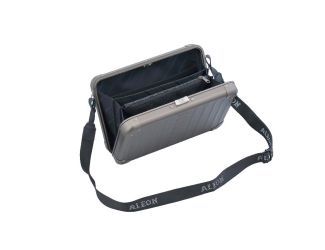 ALEON ALUMINUM LARGE CROSSBODY- BRONZE