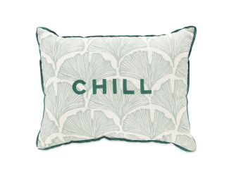 Chill Breakfast Decorative Pillow Size 18"L x 14"W