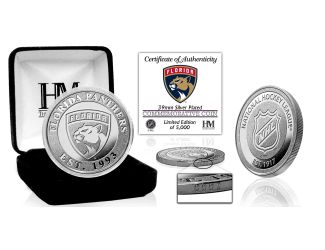 Florida Panthers Silver Mint Coin