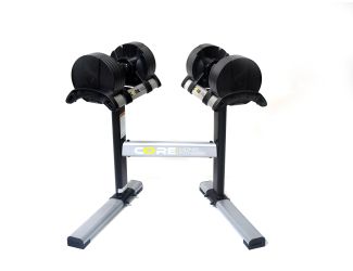 Adjustable Dumbbells & Stand