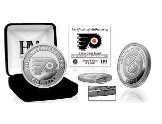 Philadelphia Flyers Silver Mint Coin