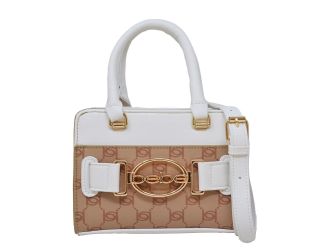 Leilani Monogram Handle Crossbody Size 9" x 5" x 3"