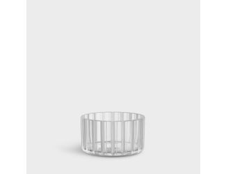 Cut in Numbers Stripes Bowl Small
