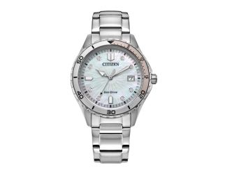 Ladies Weekender Stainless Steel Bracelet Watch White MOP Dial