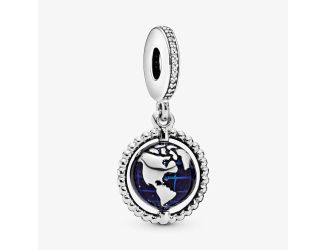 Spinning Globe Dangle Charm
