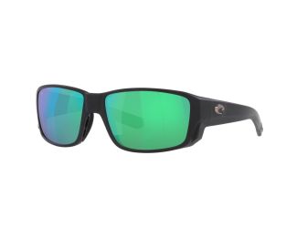 Tuna Alley Pro - Matte Black/Green Mirror Polarized