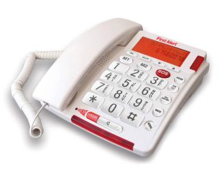 Big Button Telephone with Emergency Key and Remote Pendant