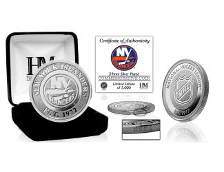 New York Islanders Silver Mint Coin