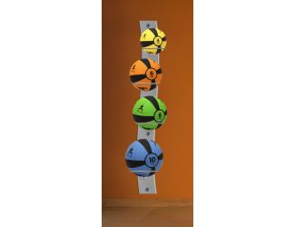 Wall-Mounted Medicine Ball Rack Package