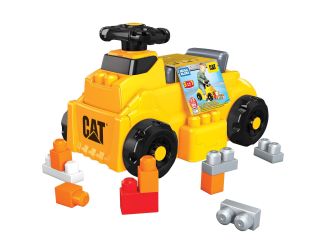 MEGA Bloks Cat Build 'N Play Ride-On Building Set Ages 1-3 Years