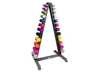 Neoprene Dumbbell Package with Rack