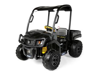 John Deere Gator XUV 12V Ride-on w/ Roof Black
