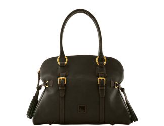 Florentine Domed Buckle Satchel
