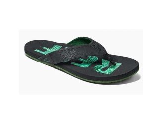 Mens Newport Prints-Reef Palms Black-11
