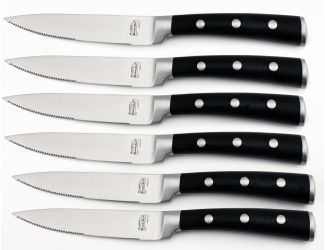 Classico SS Steak Knives, Set of 6, 12"