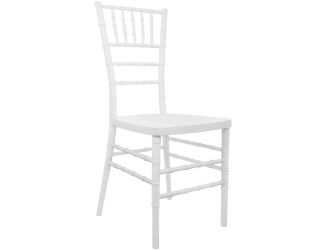 White Resin Chiavari Chair