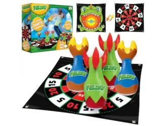 Inflatable Dart Game with 2 Sided Game Mat