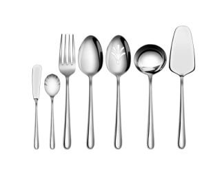 47-Piece Rain II Flatware Set