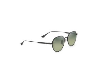 Kaulana Asian Fit Polarized Sunglasses Matte Black Frame Maui HT Lens