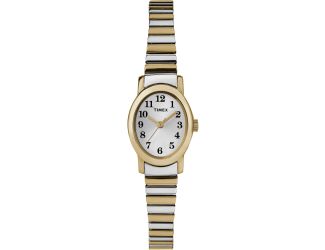 Women's Two Tone Mother-of-Pearl Expansion Watch